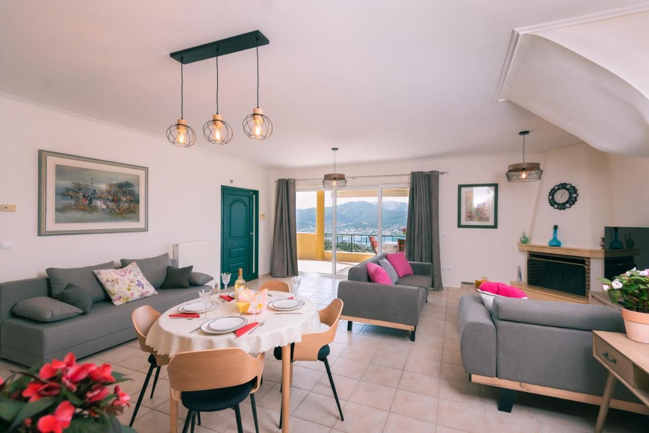 Georgia'S Holiday Apartment With Amazing Sea View Porto Rafti Exterior photo