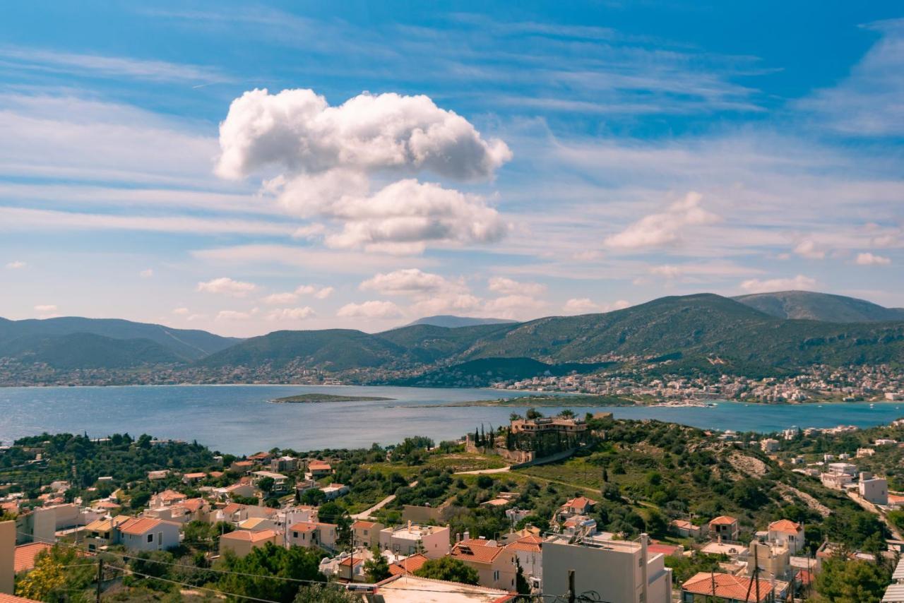 Georgia'S Holiday Apartment With Amazing Sea View Porto Rafti Exterior photo