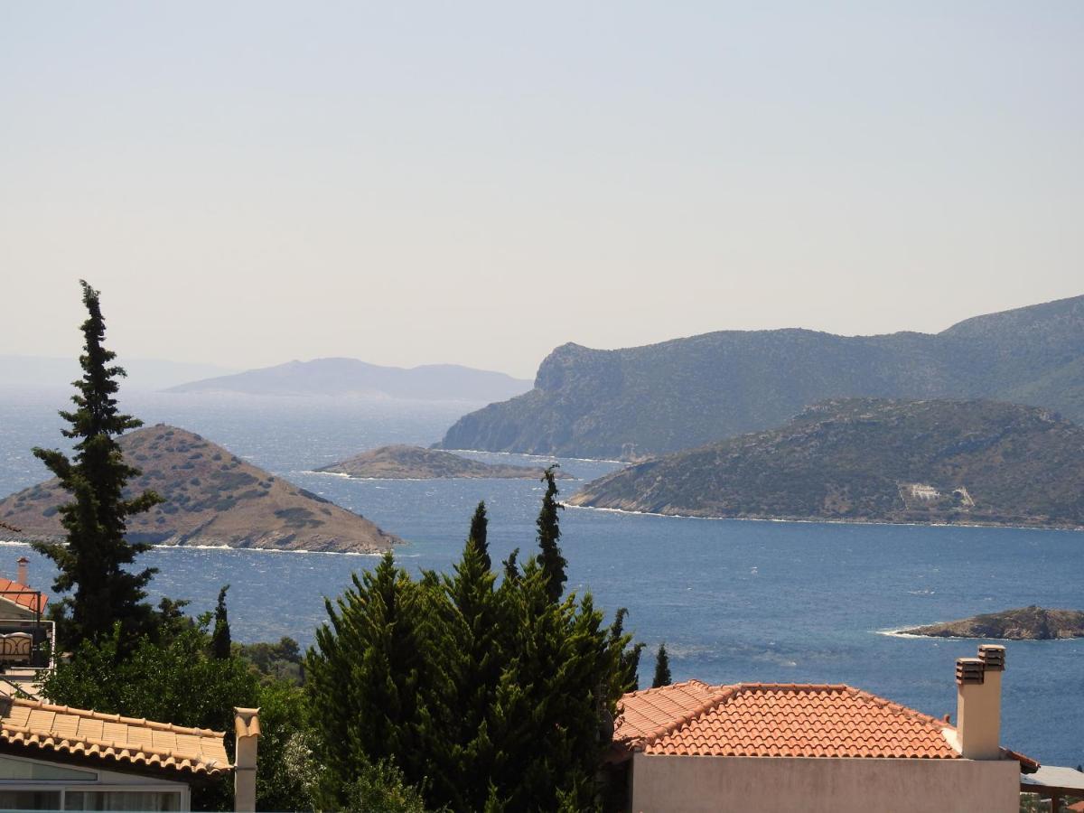 Georgia'S Holiday Apartment With Amazing Sea View Porto Rafti Exterior photo
